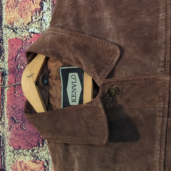 Vintage Women's size 7.5 Suede Jacket - Picture 6 of 16